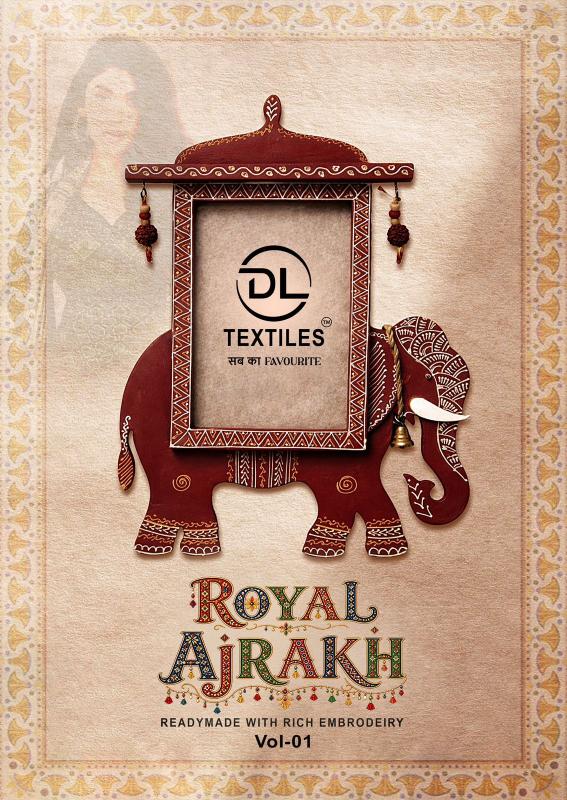 DL royal ajrakh vol-1 wholesale kurtis catalog ethnic smart